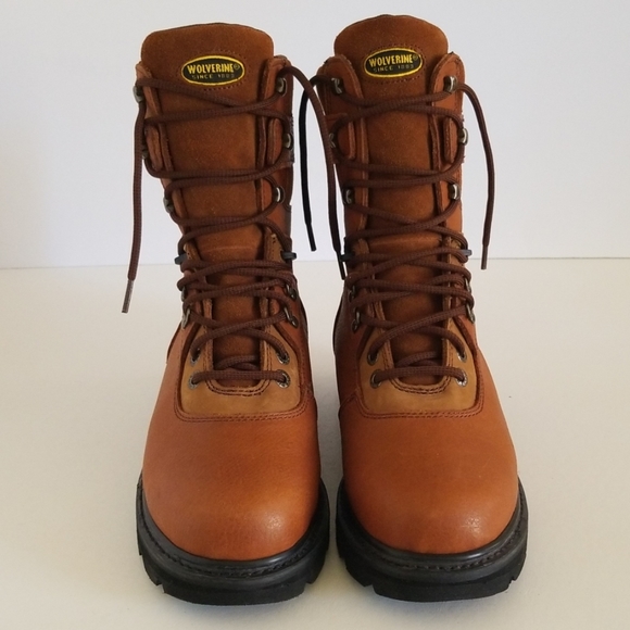 Wolverine Good Year Welt 8in Leather Boots - Picture 5 of 8